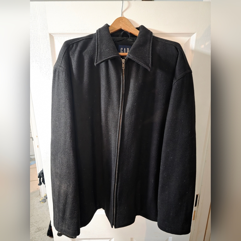 GAP Quilted Black Jacket